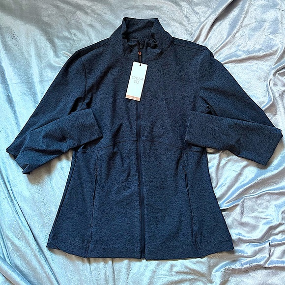 NWT! CALIA Lustralux Full Zip Jacket- Size M - Picture 1 of 7
